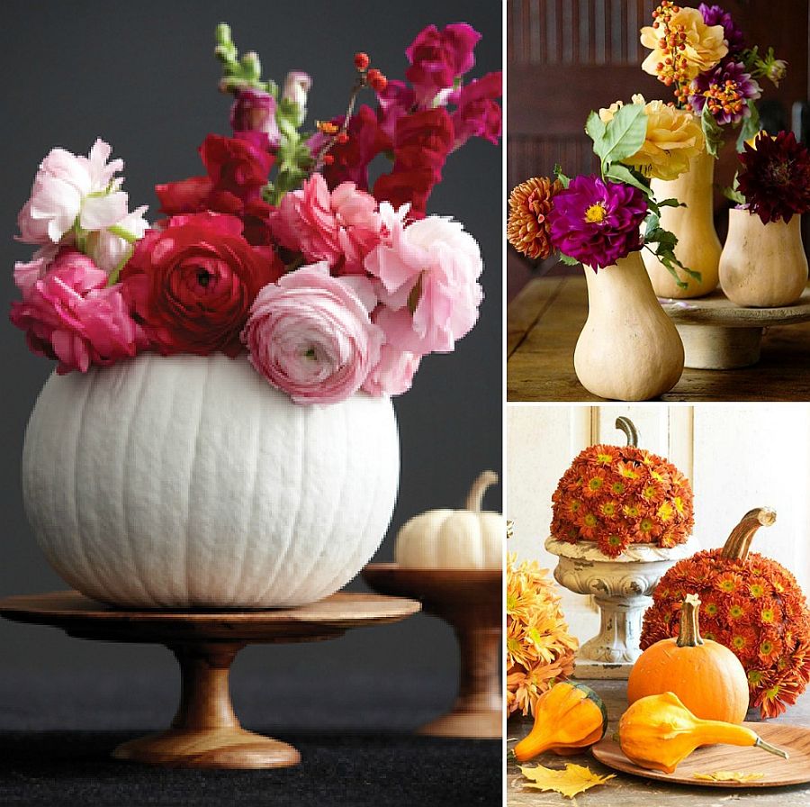 Fabulous pumpkin centerpieces look great even beyond fall