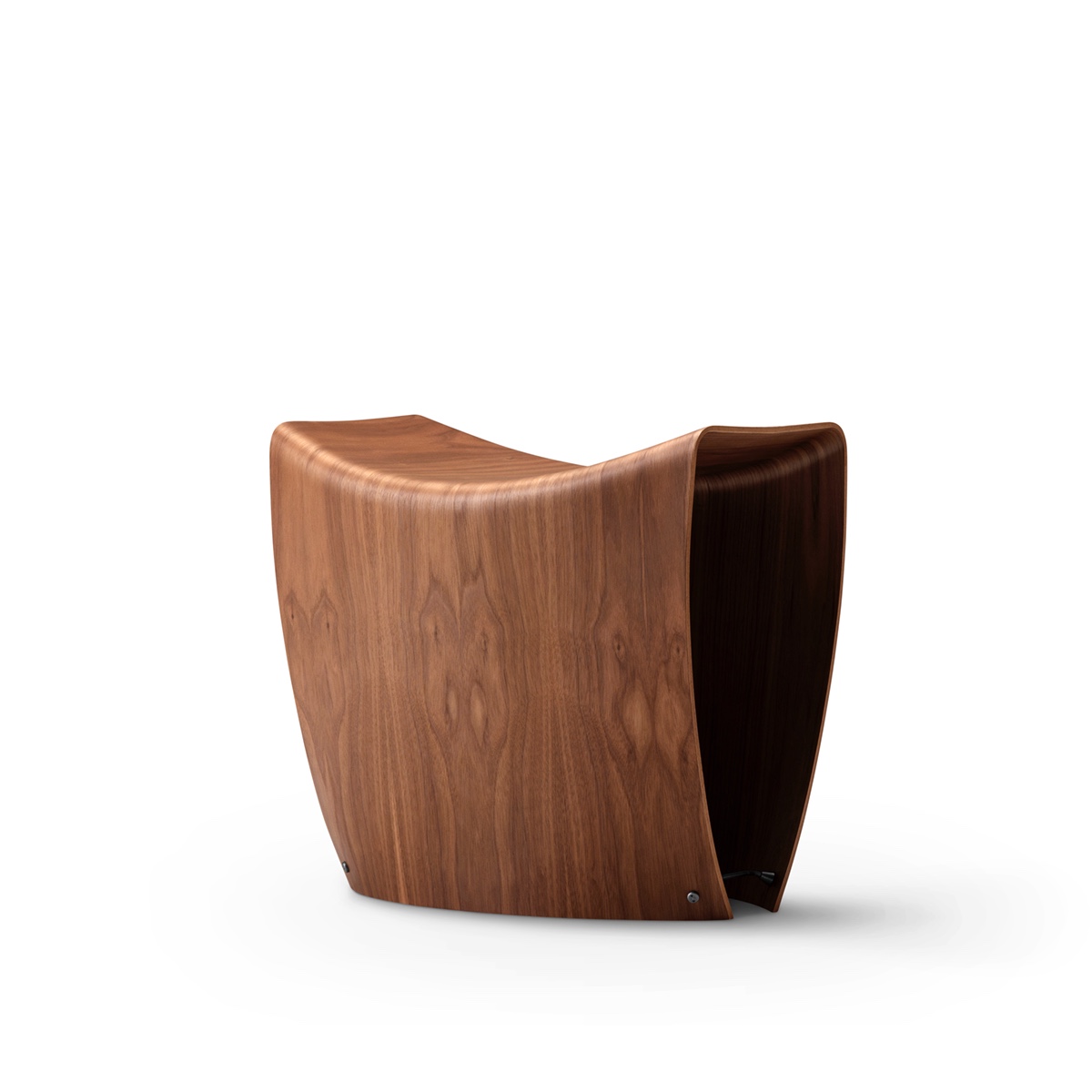Gallery stool walnut