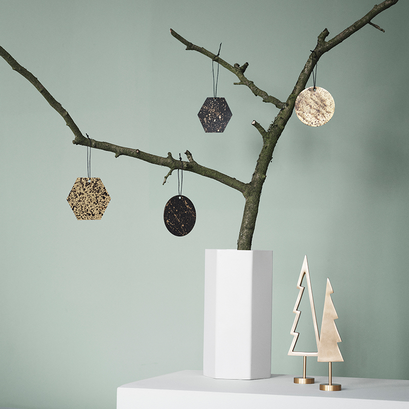Geo ornaments from ferm LIVING