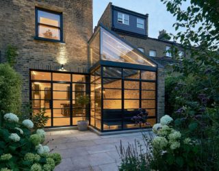 Modern Extension Using Crittall Windows Refreshes Victorian Terrace House