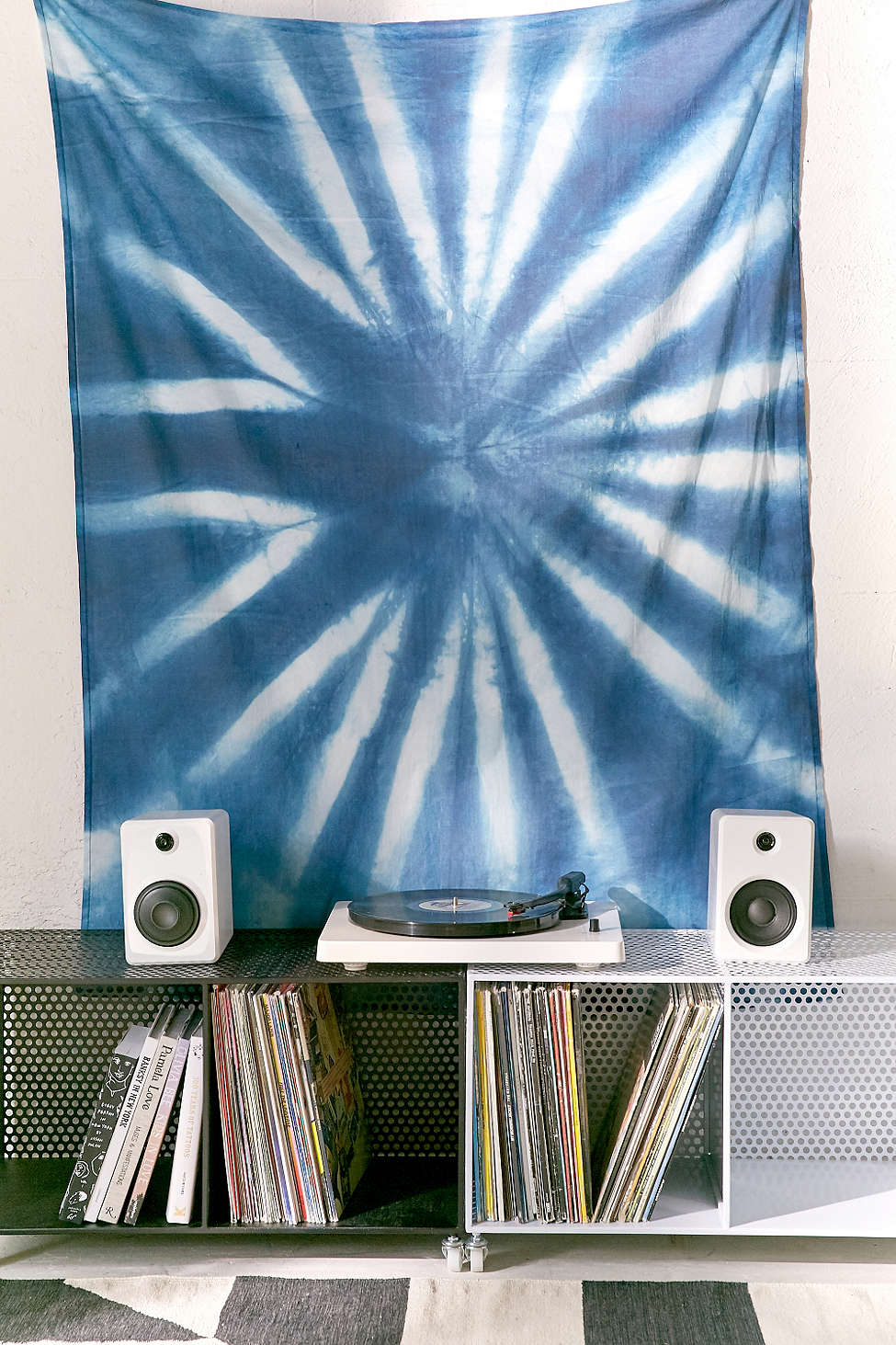 Graham Keegan Blue Shibori Tapestry from Urban Outfitters