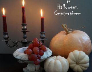 A Decadent Halloween Centerpiece Idea