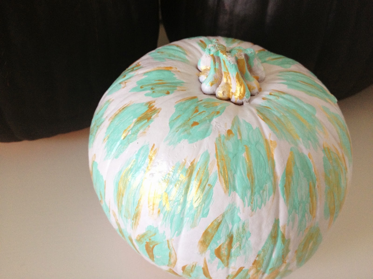 Ikat pumpkin from Decorgreat