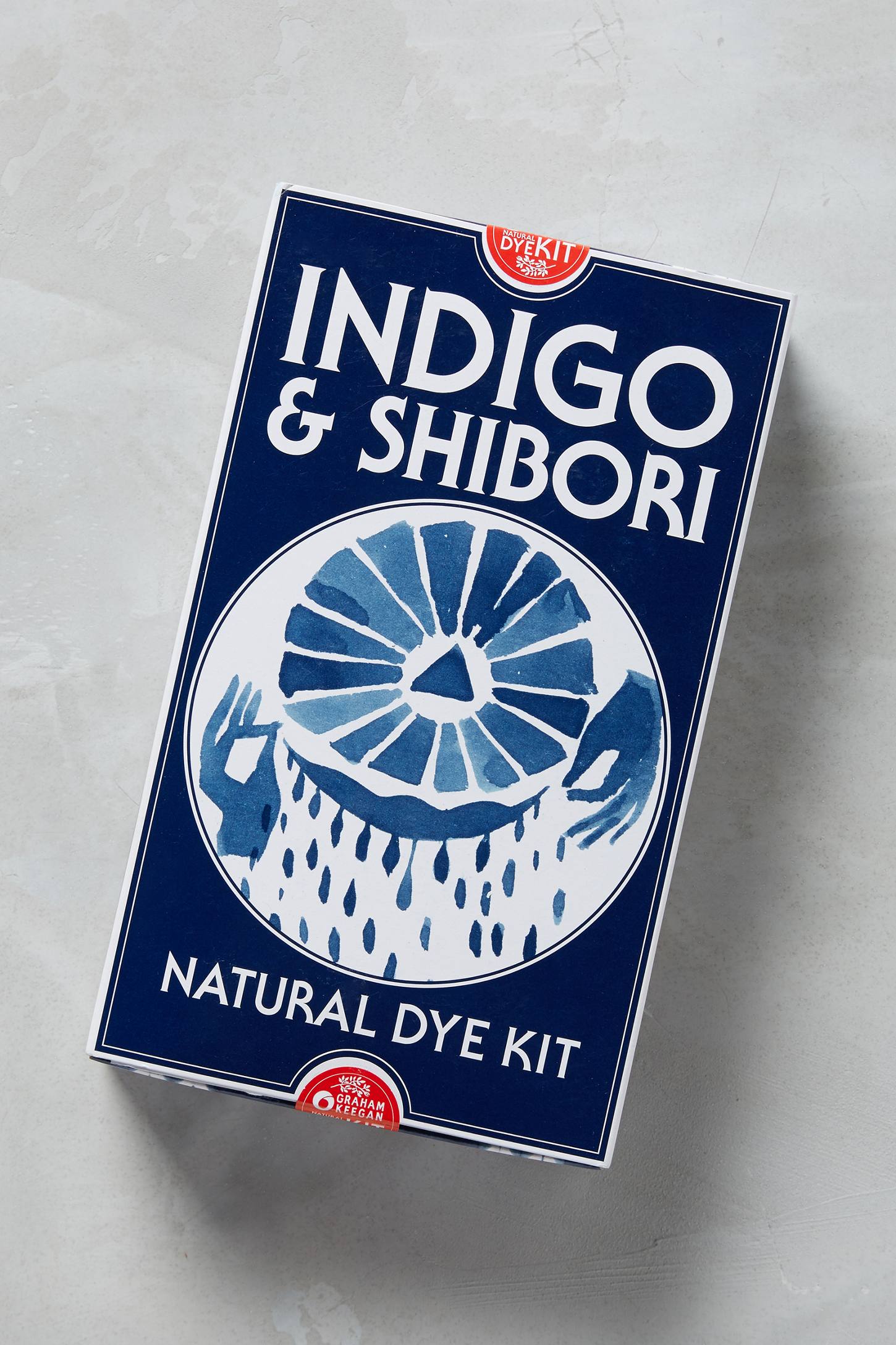 Indigo and Shibori kit from Anthropologie