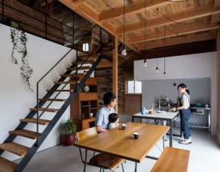 Contemporary House in Japan Mimics the Appeal of a Renovated Warehouse!