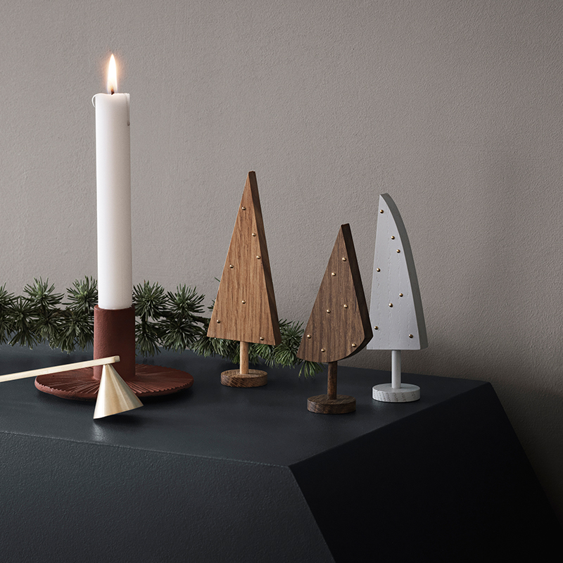 Modern holiday trees from ferm LIVING