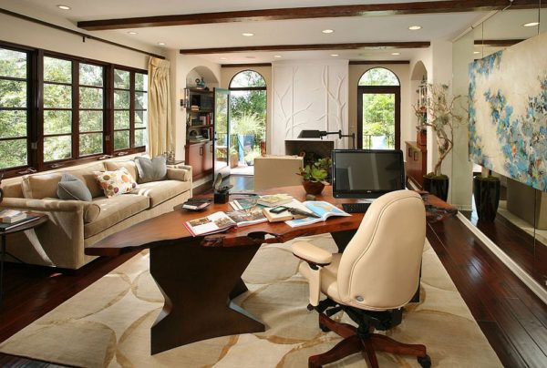 Natural Allure: 25 Home Offices That Celebrate the Charm of Live-Edge ...