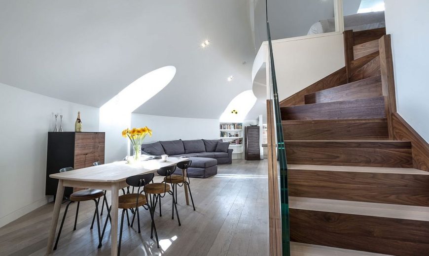 This Awesome London Penthouse Sits Inside a Revamped Orthodox Church!