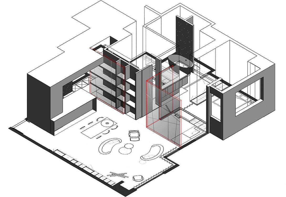 Modern private residence in Taipei