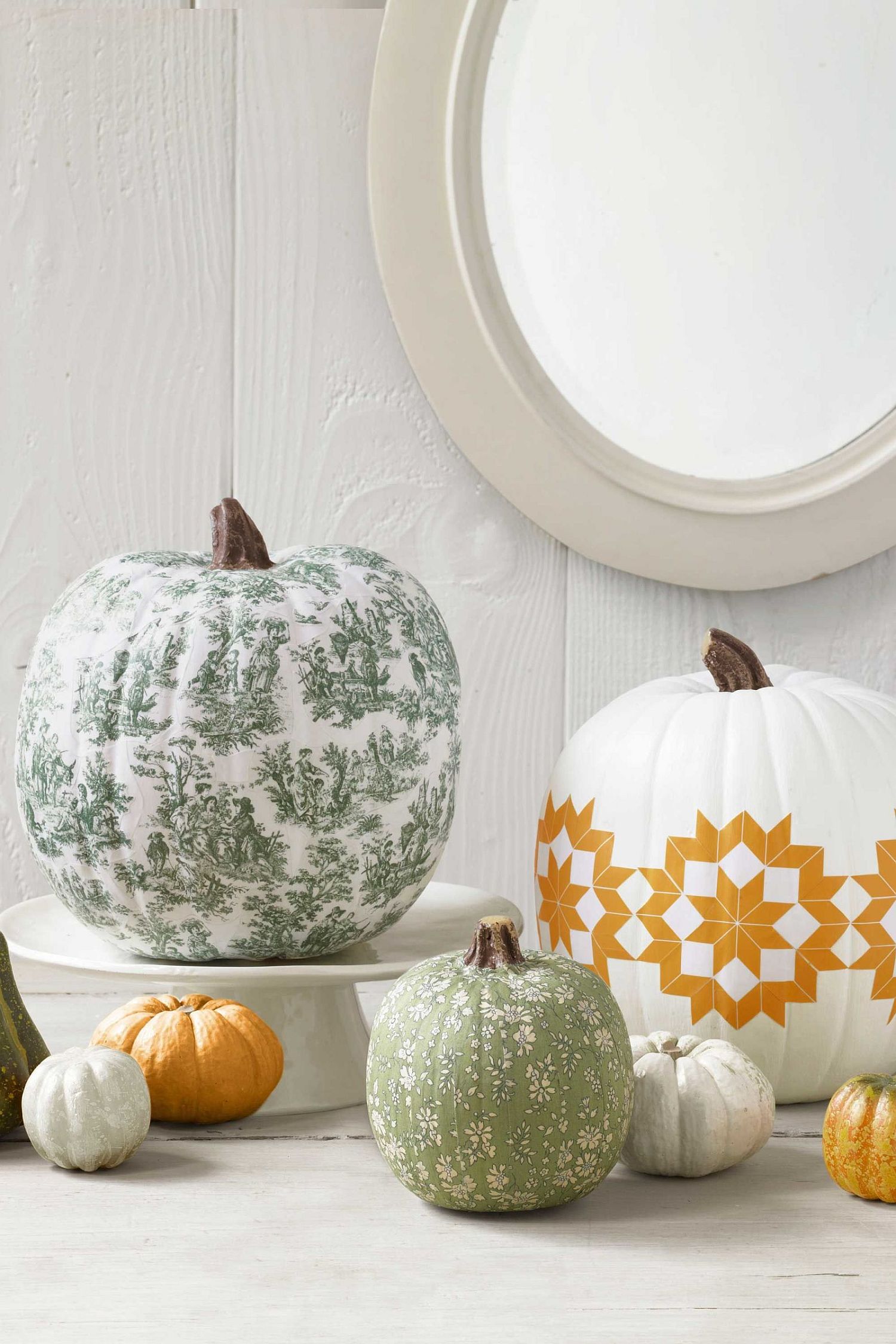 Paint and pattern can turn your pumpkin into an artistic masterpiece