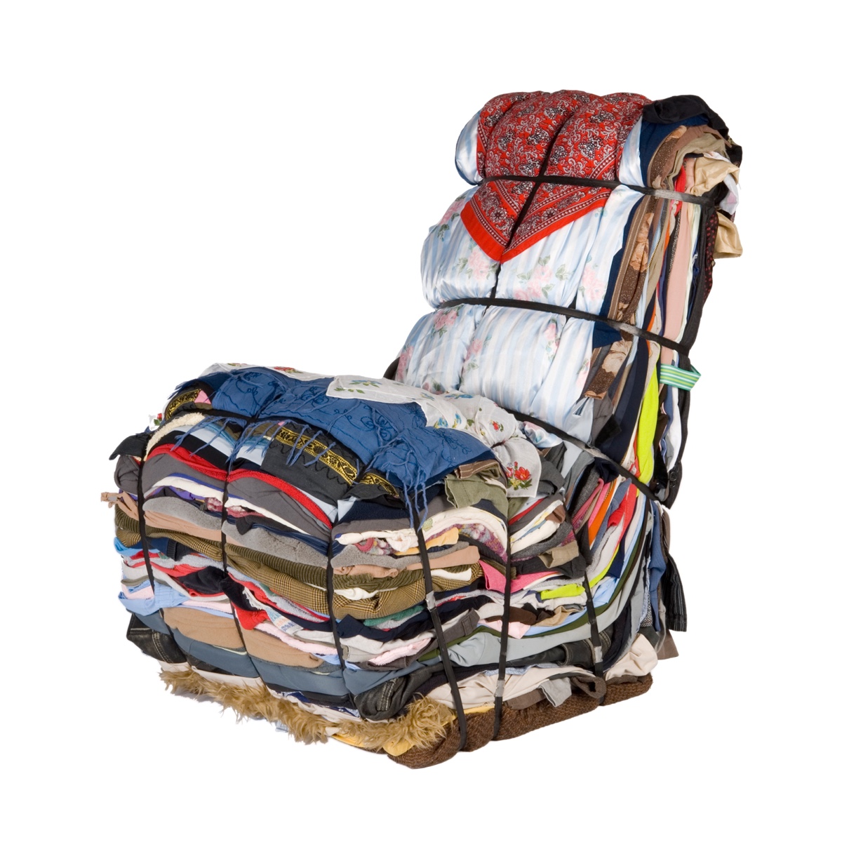 Rag chair by Tejo Remy.