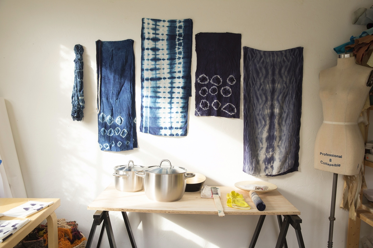 Shibori DIY tutorial from Common Thread