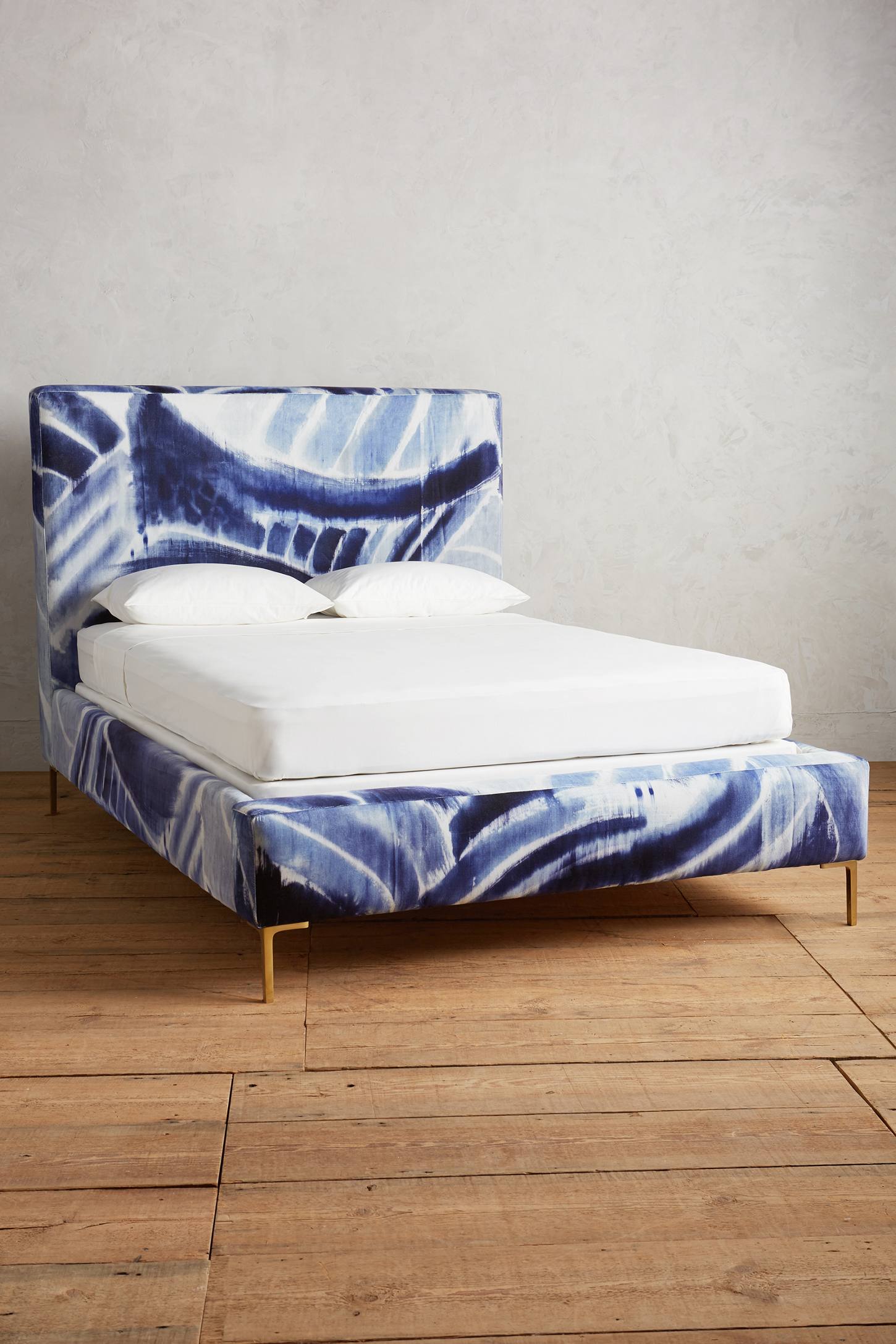 Shibori-Printed Edlyn Bed from Anthropologie