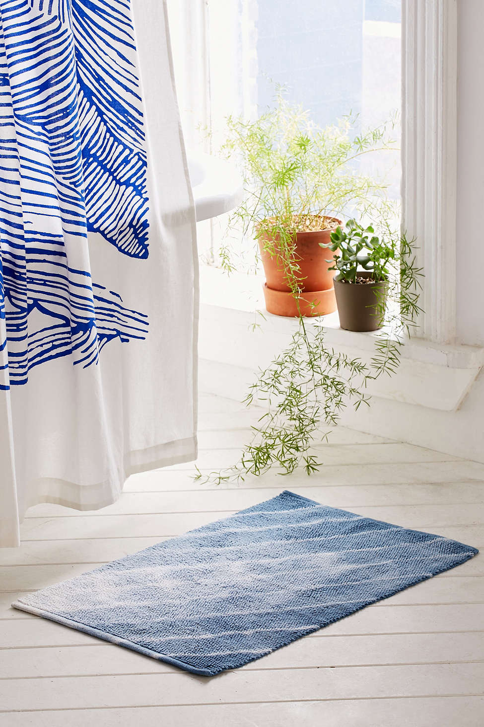 Shibori bath mat from Urban Outfitters