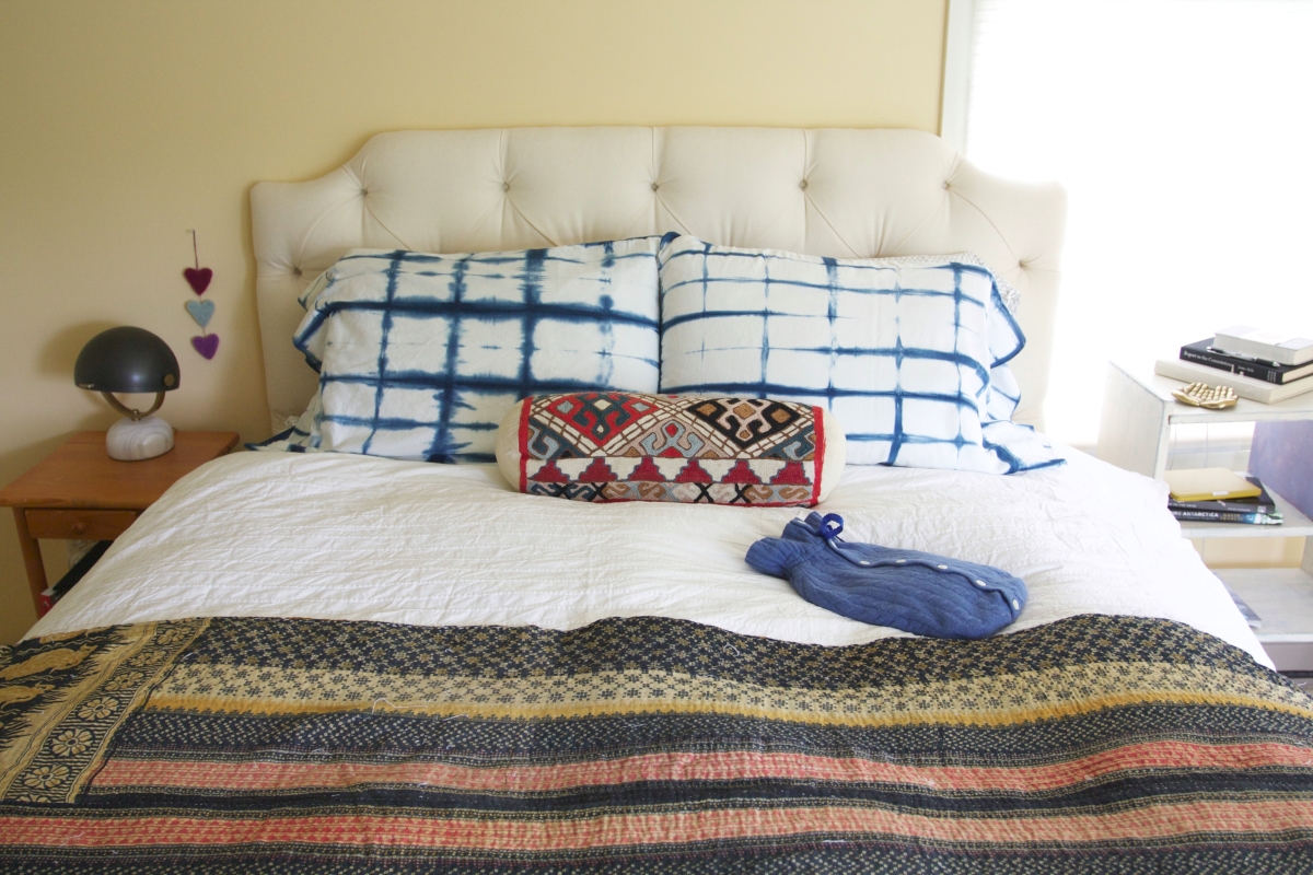 Shibori pillowcase DIY from Red House West