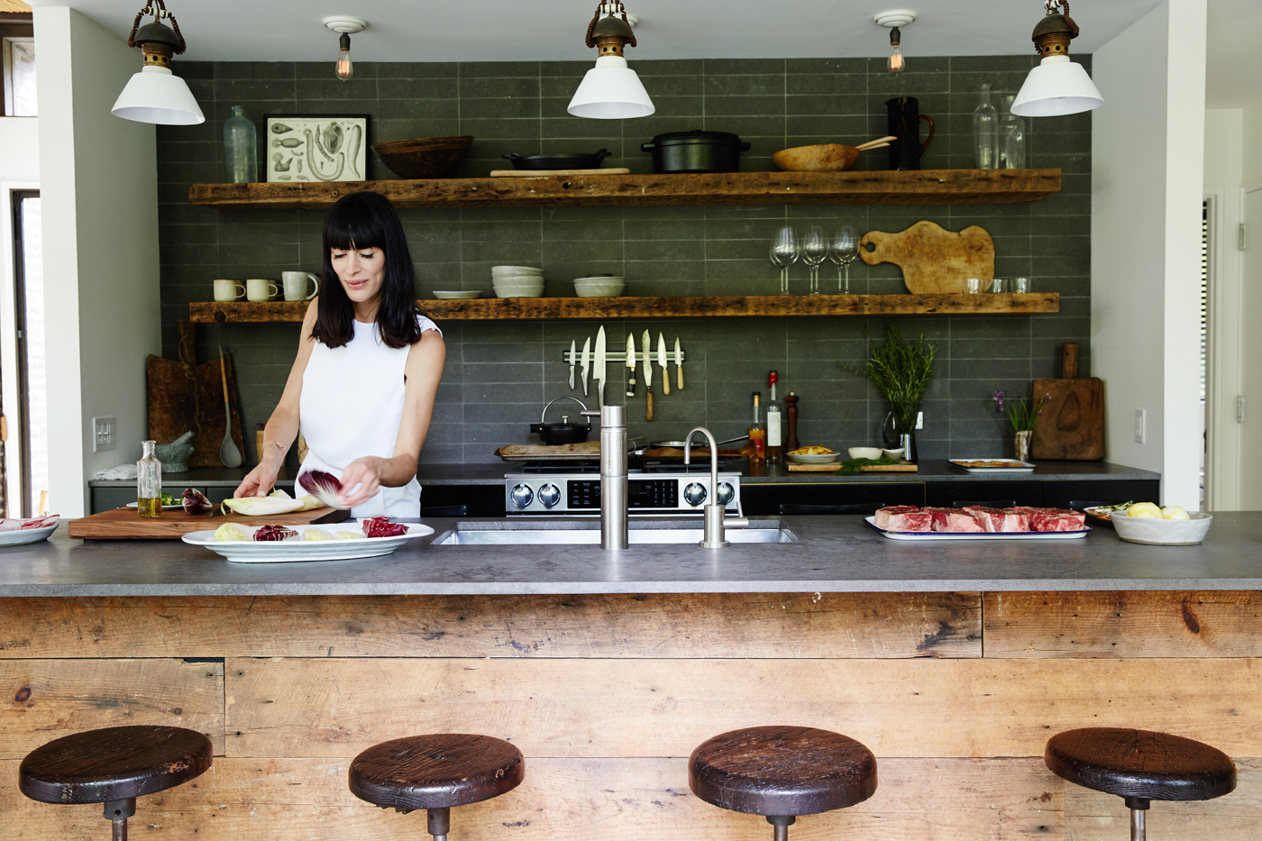 The kitchen of Athena Calderone