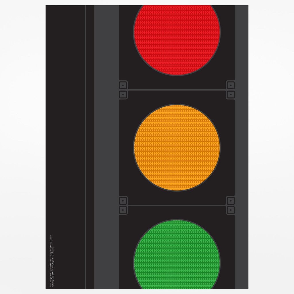 Traffic Light Screenprint