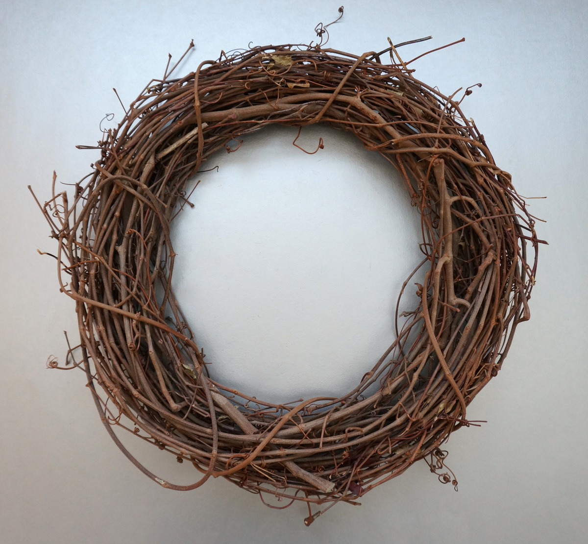 A grapevine wreath