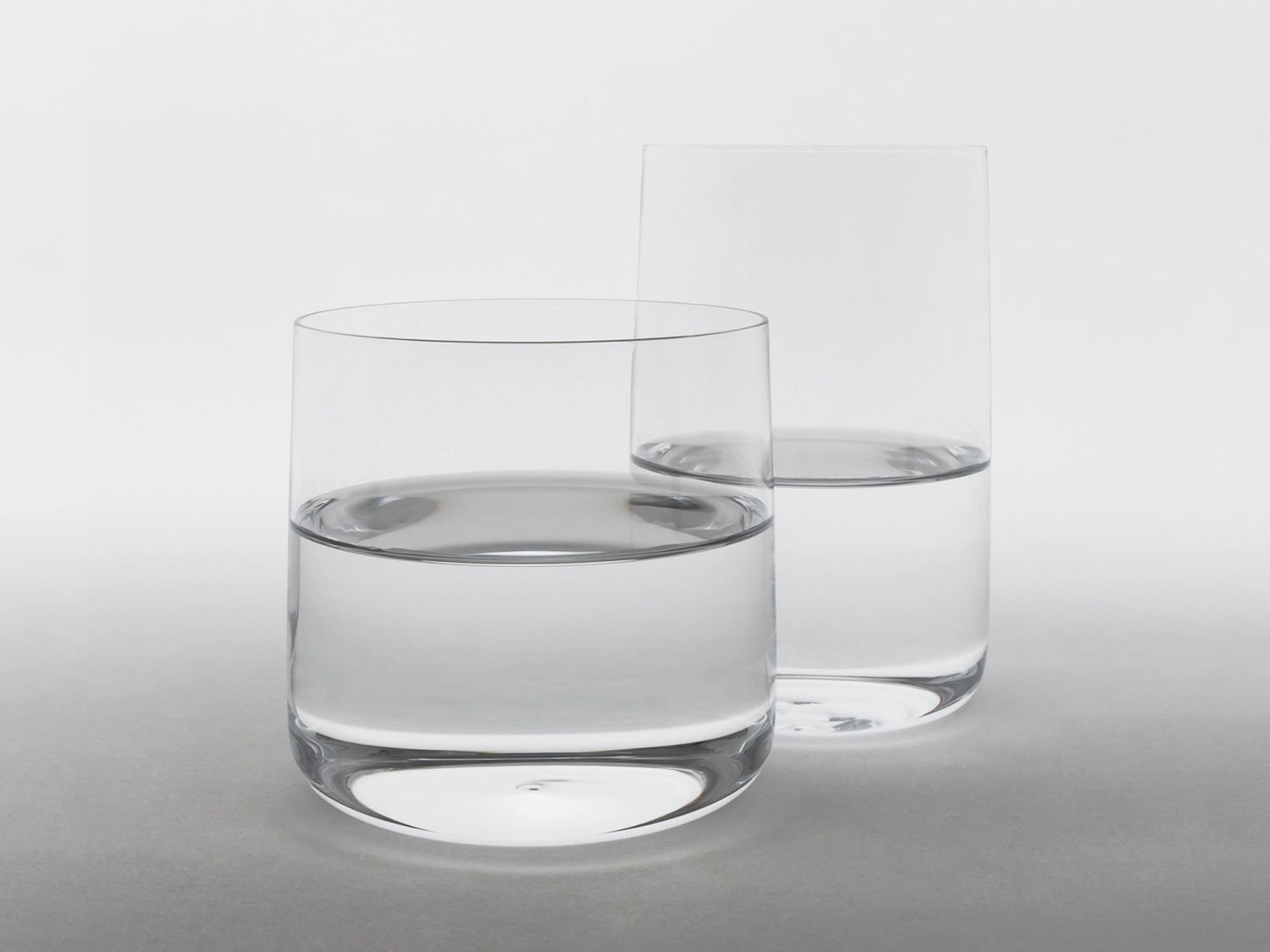 Ando's Glasses (2014). Simple handblown drinking glasses produced by Ando Gallery, Japan. Photo: Ando Gallery.