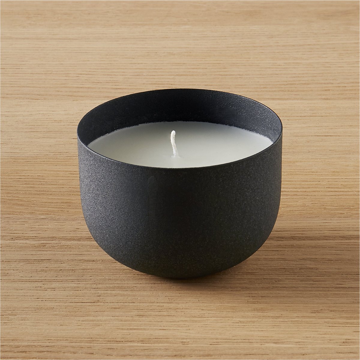 Black candle bowl from CB2