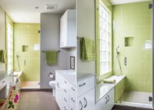 Contemporary-bathroom-in-gray-with-green-shower-area-217x155