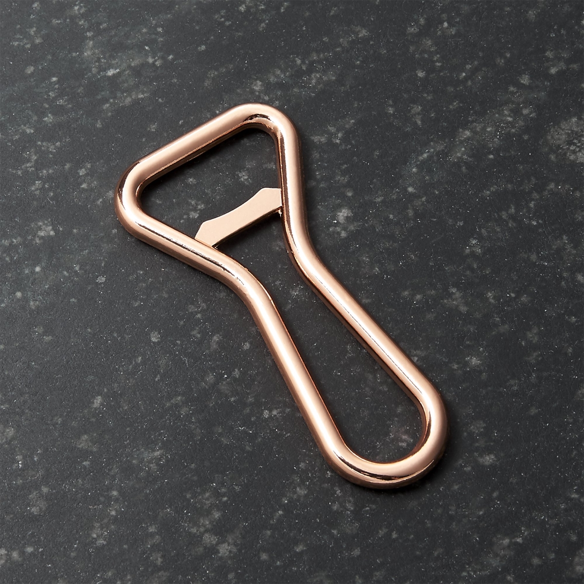 Copper bottle opener from Crate & Barrel