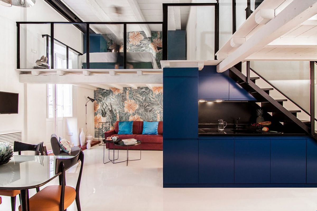 Space Savvy Italian Home Delights With A Nifty Mezzanine