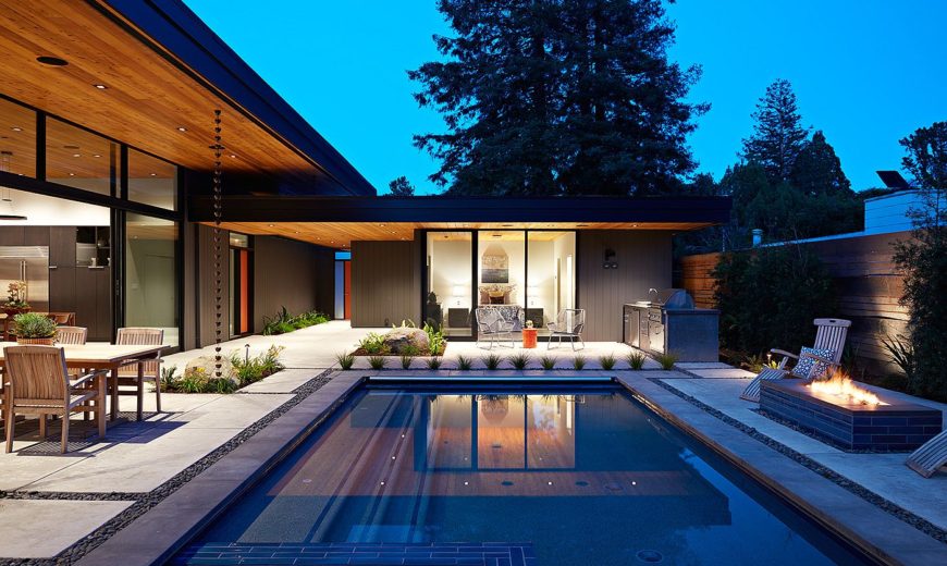 Glass Wall House: Custom Design Meets Eichler-Inspired, Modern Flair