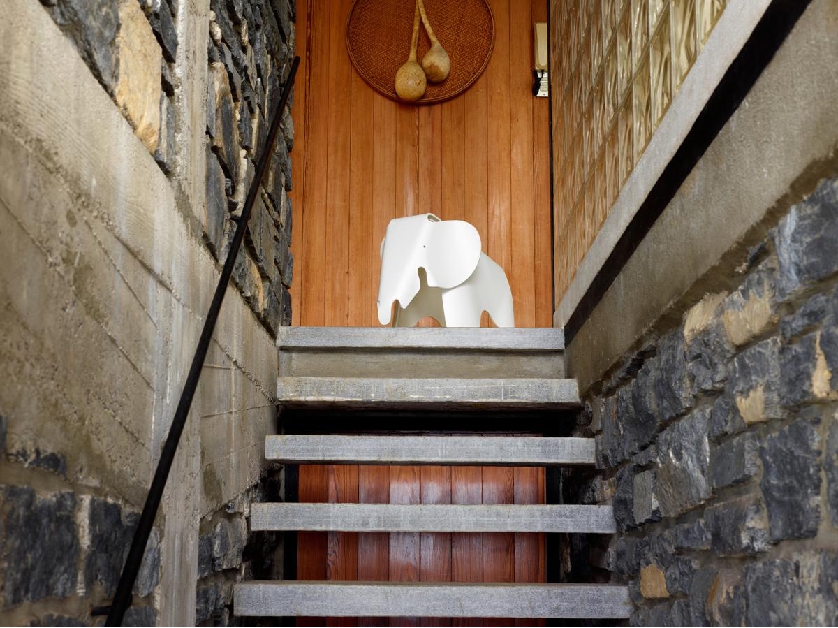 Eames Elephant in white.