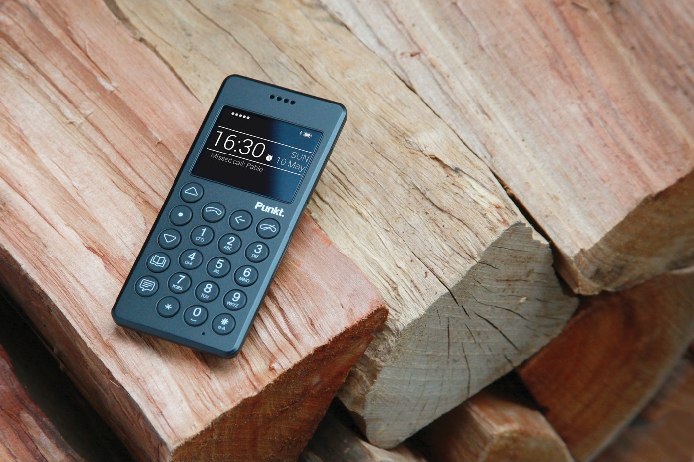 The MP01 mobile phone for Punkt. Image via Punkt.