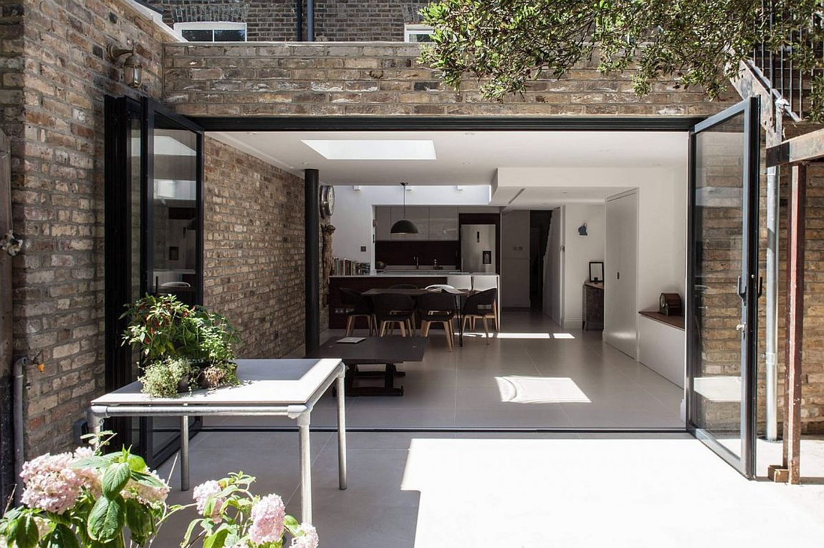 Modern extension of a beautiful London home with revamped family space