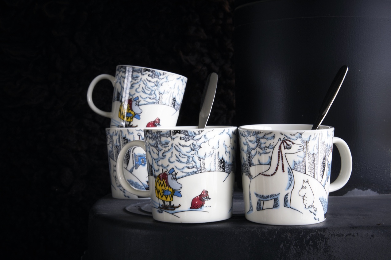 Moomin winter season mug (2016). Image © Fiskars Finland.