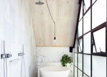 Narrow-bathroom-design-with-industrial-style-in-white-217x155