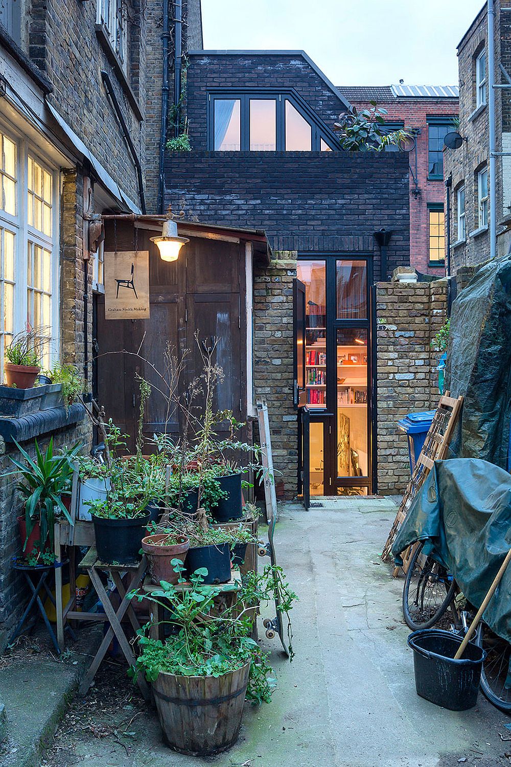 Old upholsterer’s workshop in London transformed into a contemporary home - Before