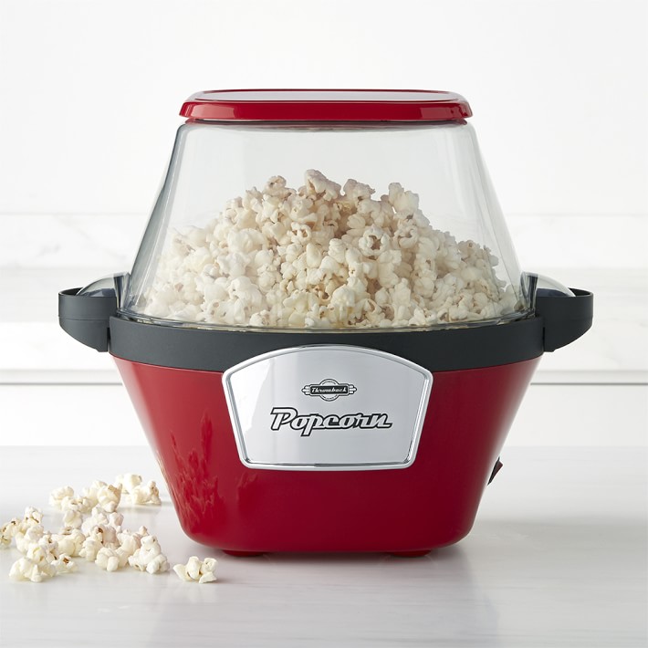 Retro-style popcorn maker