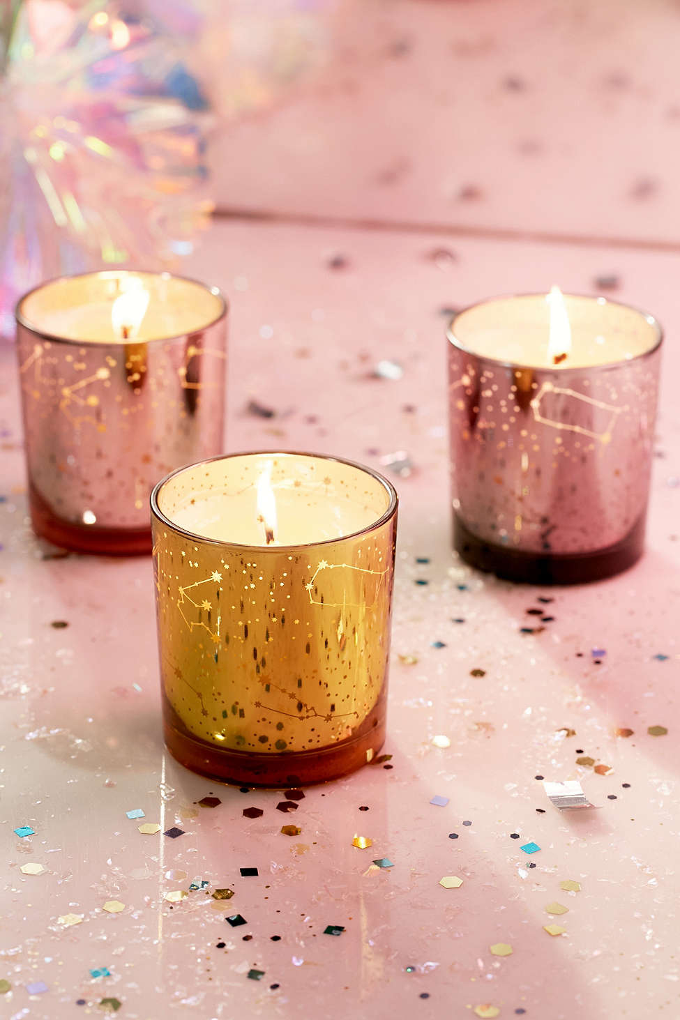 Sparkling candles from Urban Outfitters