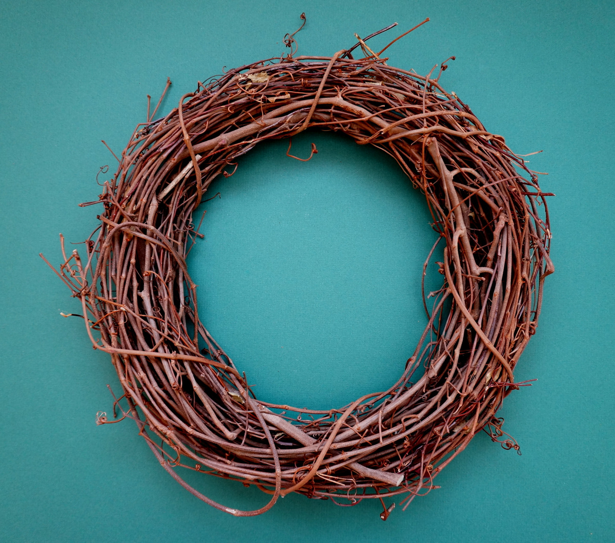 Start with a grapevine wreath