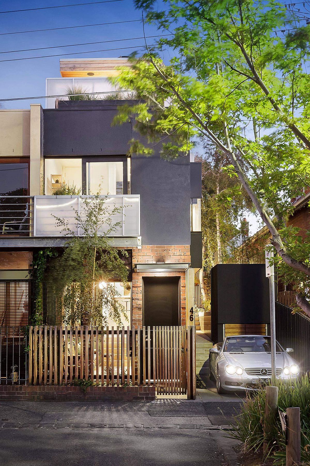 Street view of the Windsor Residence in Australia