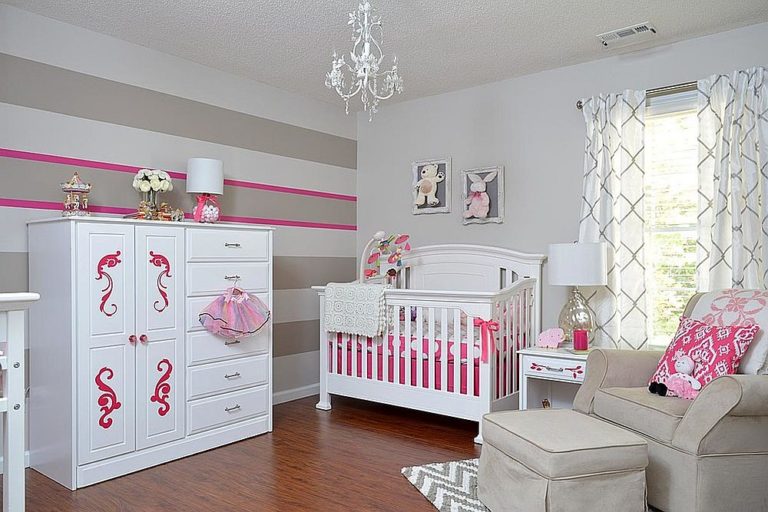 Trendy and Chic: Gray and Pink Nurseries That Delight! | Decoist