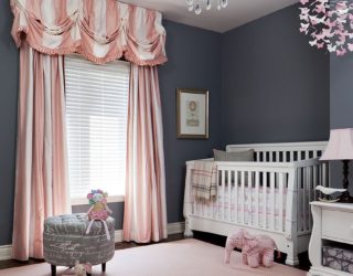 Trendy and Chic: Gray and Pink Nurseries That Delight!