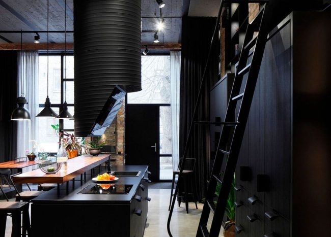 Picture of Apartment UV Goes Modern Industrial Using Exposed Metal, Brick and ...
