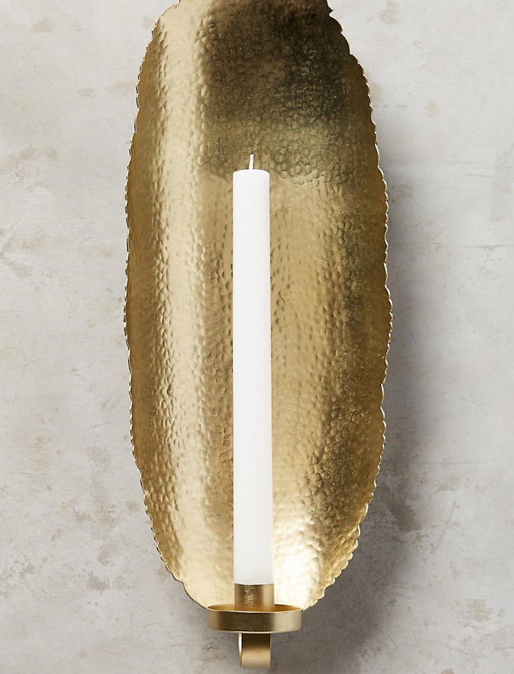 Taper candle sconce from Anthropologie