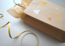Triangle-motif-on-a-DIY-gift-bag-217x155