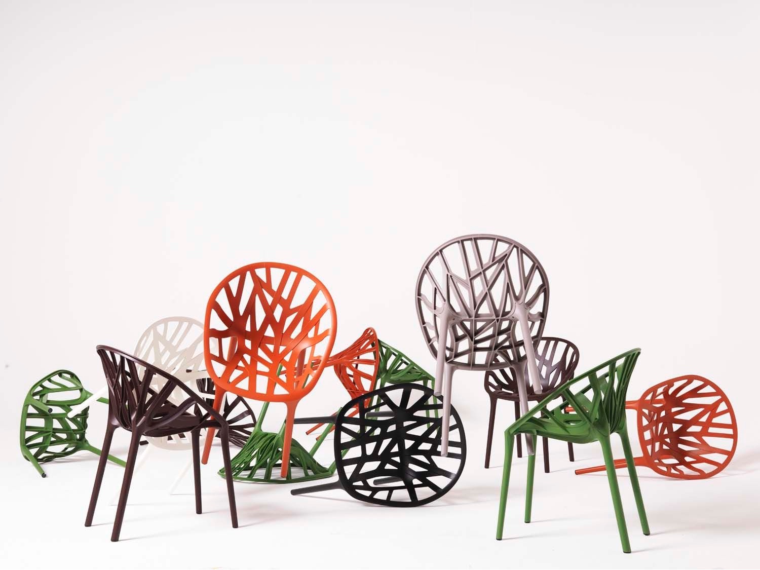 Vegetal chair colours.