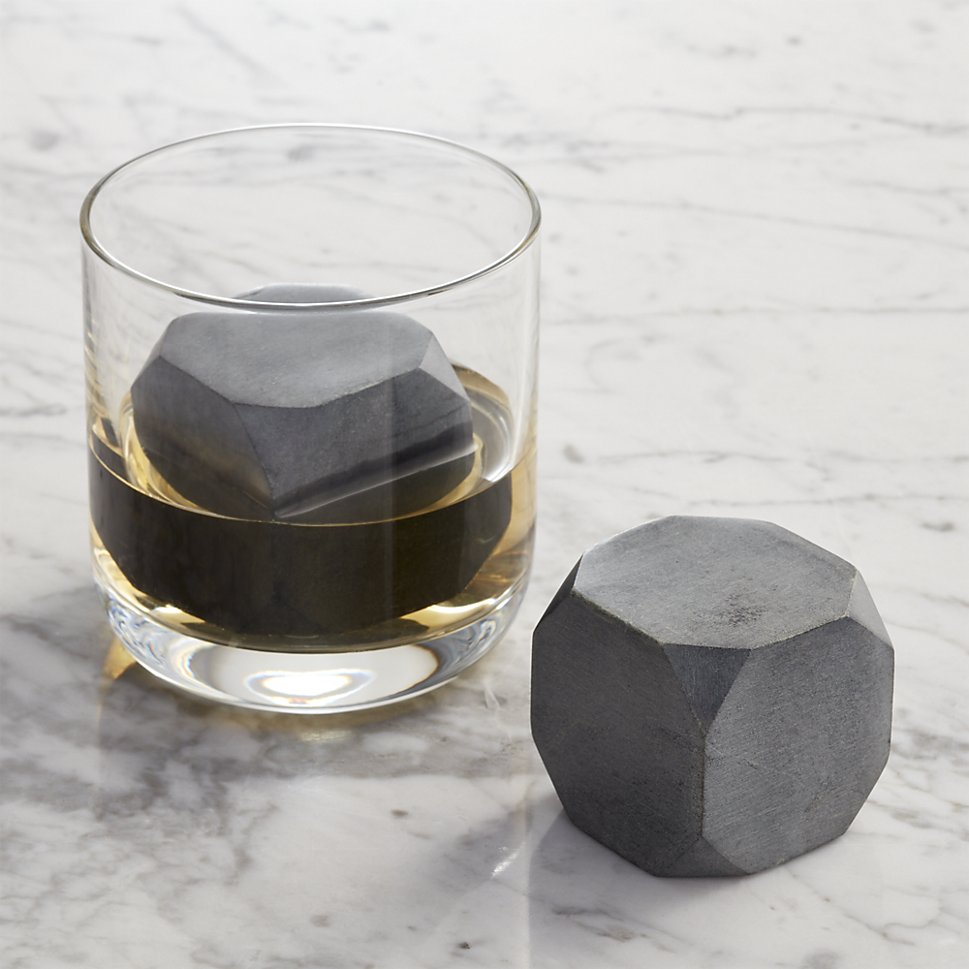 Whiskey rocks from Crate & Barrel