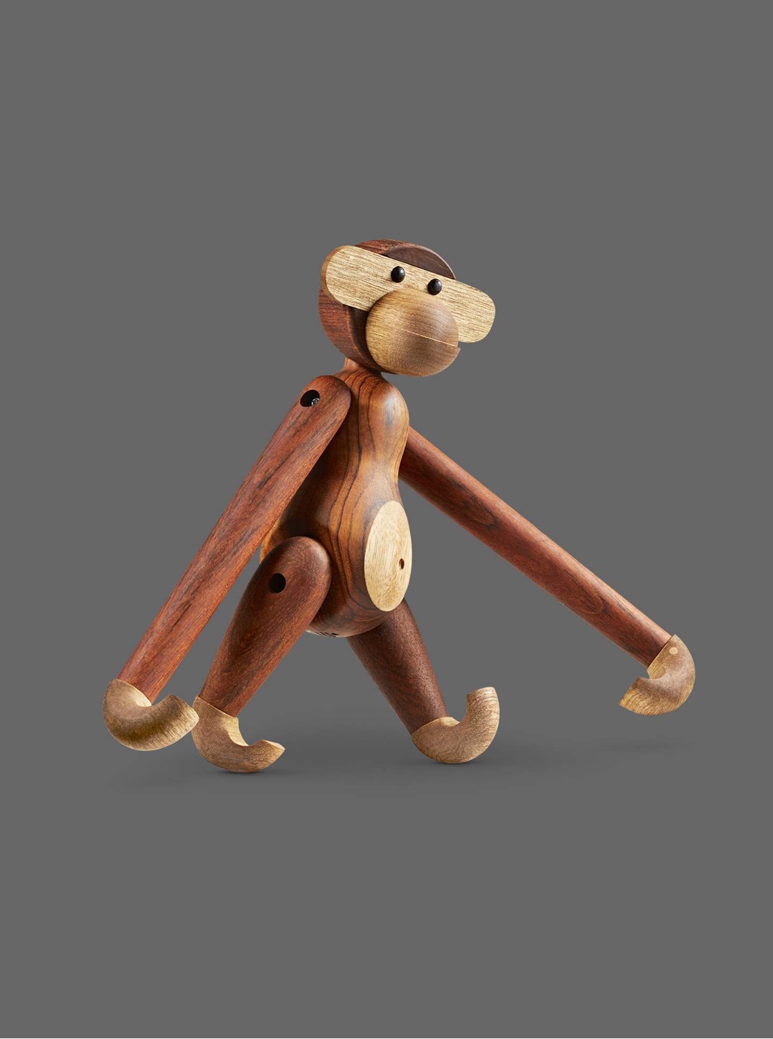 Kay Bojesen’s wooden monkey.