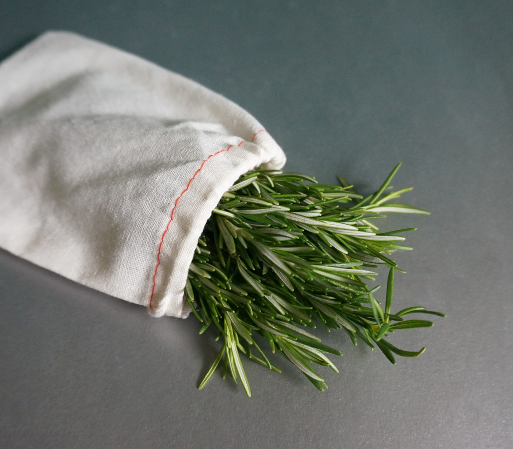 A rosemary bouquet makes a lovely gift