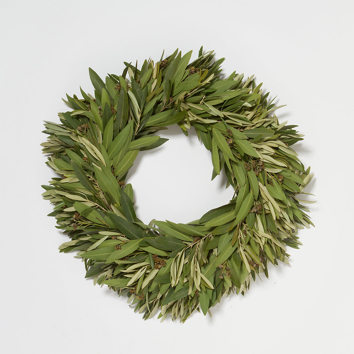 Bay and olive wreath from Terrain