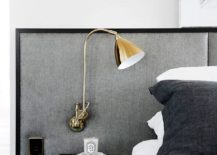 Bedside-lamp-in-gold-for-the-modern-bedroom-in-gray-and-white-217x155