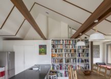 Bookshelf-creates-a-cool-backdrop-in-the-modern-kitchen-217x155